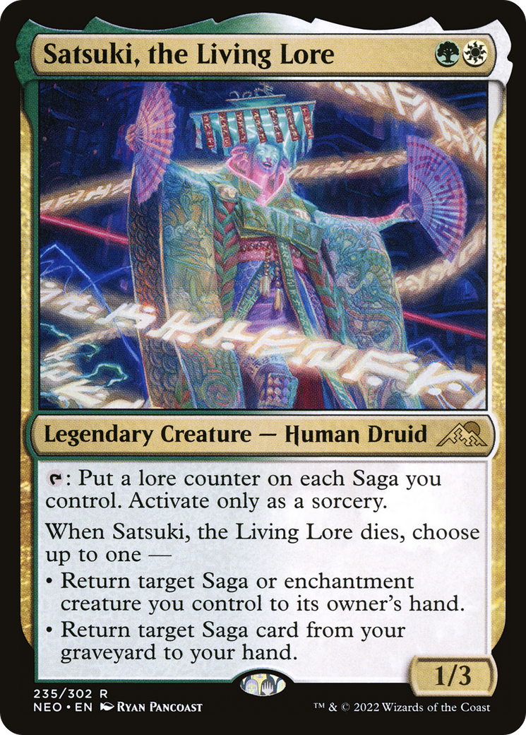 Satsuki, the Living Lore (235) (Chinese (S)) - NM - front