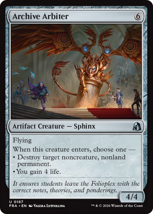 Archive Arbiter (167) - NM - front