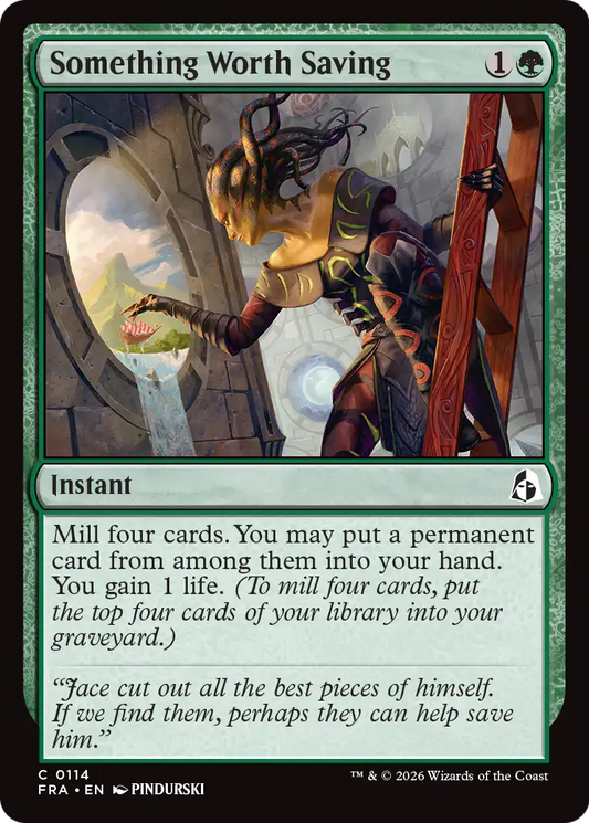 Something Worth Saving (114) - NM - front
