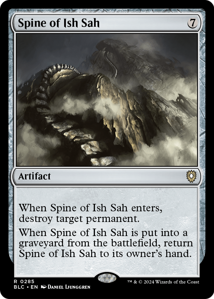 Spine of Ish Sah (285) - LP - front