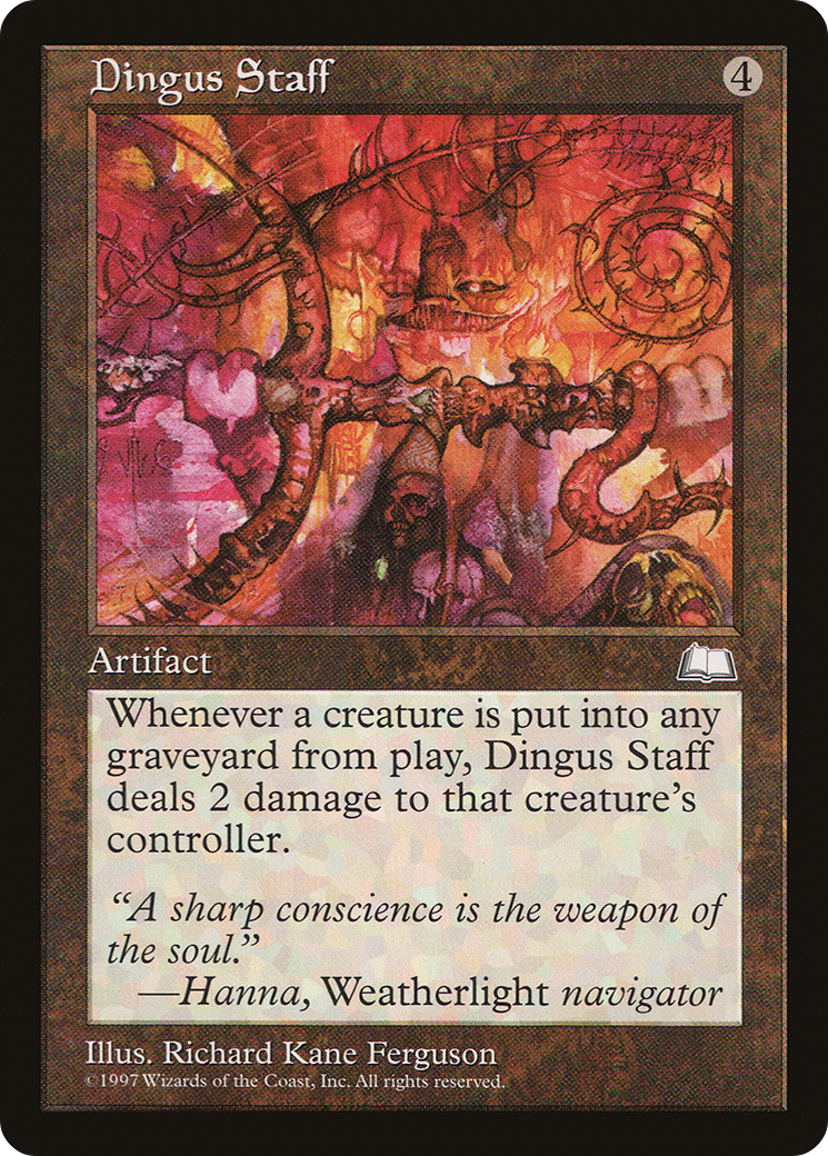 Dingus Staff (149) - MP - front