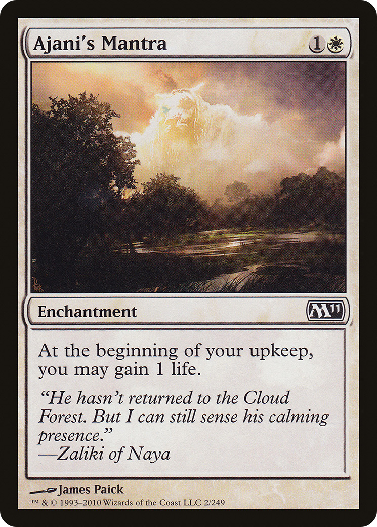 Ajani's Mantra (2) - LP - front