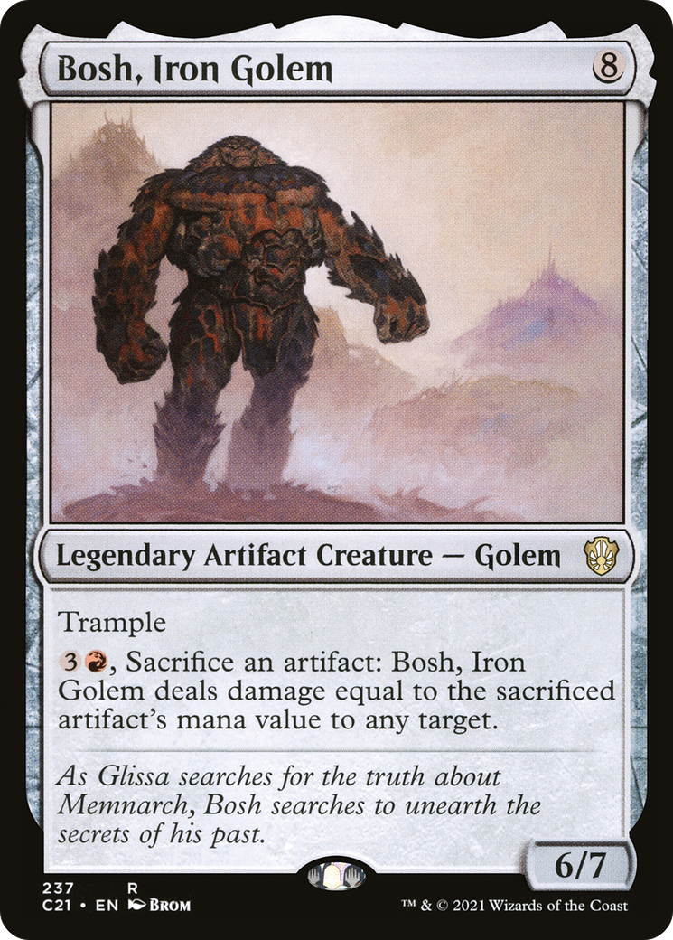 Bosh, Iron Golem (237) - LP - front