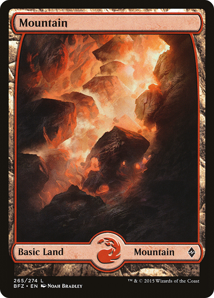 Mountain (265) - FULL ART - NM - front