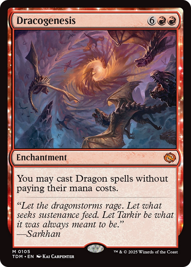 Dracogenesis (105) (Foil) - NM - front