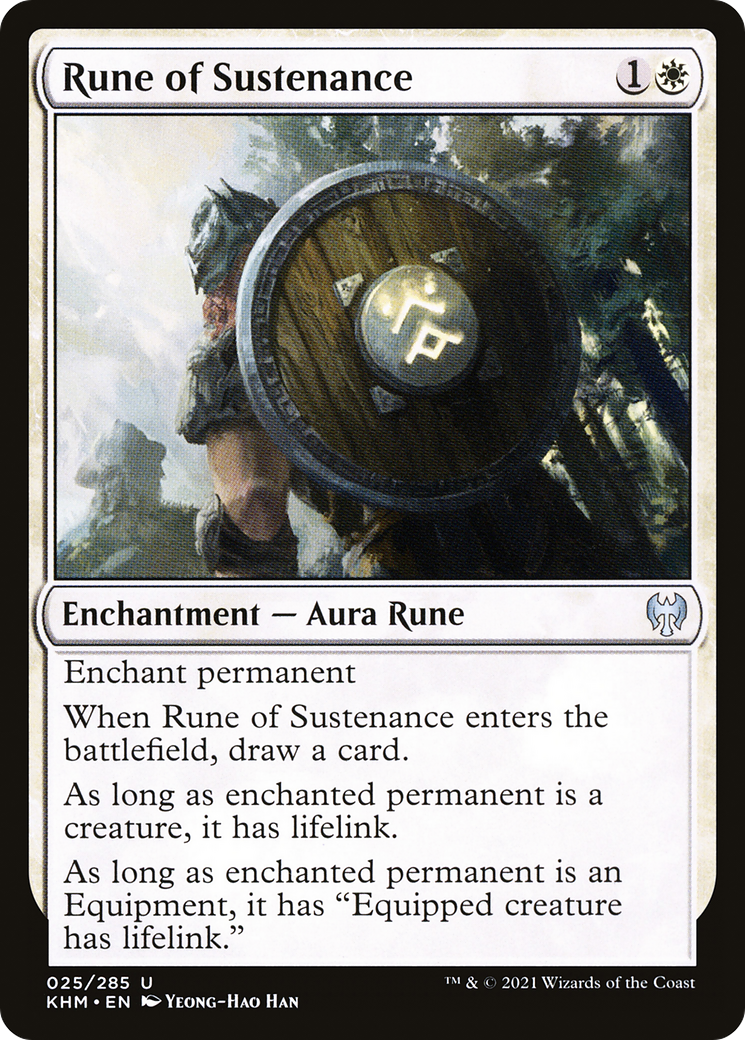 Rune of Sustenance (25) - LP - front
