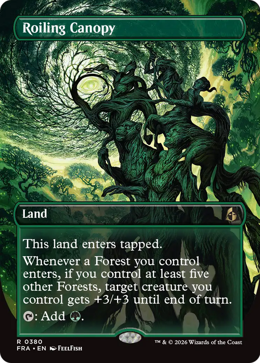 Roiling Canopy (380) - BORDERLESS - NM - front
