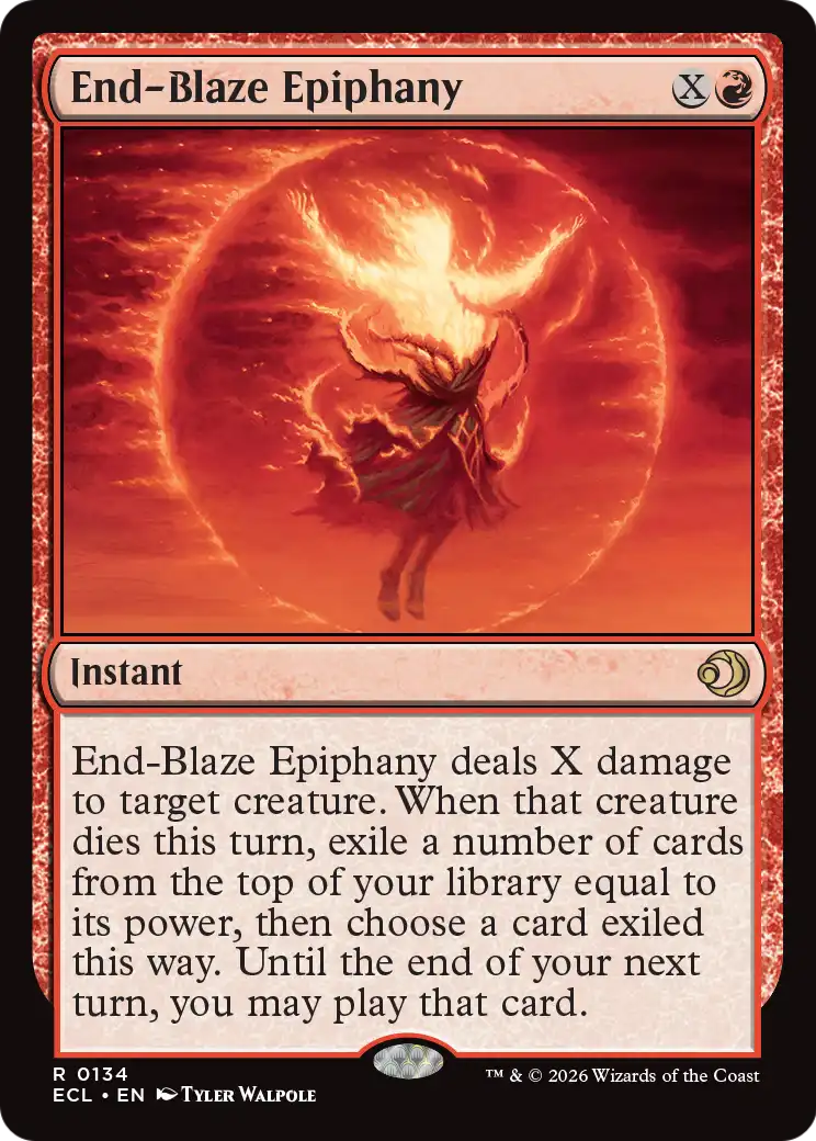 End-Blaze Epiphany (134) - NM - front