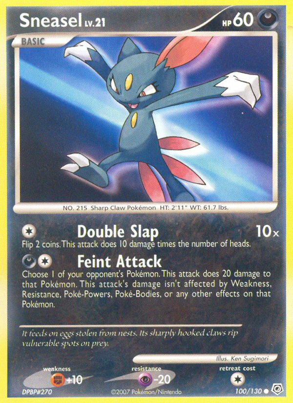 Sneasel - 100/130 - LP - front