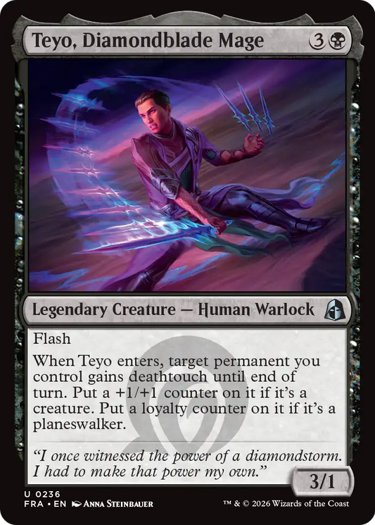 Teyo, Diamondblade Mage (236) - NM - front