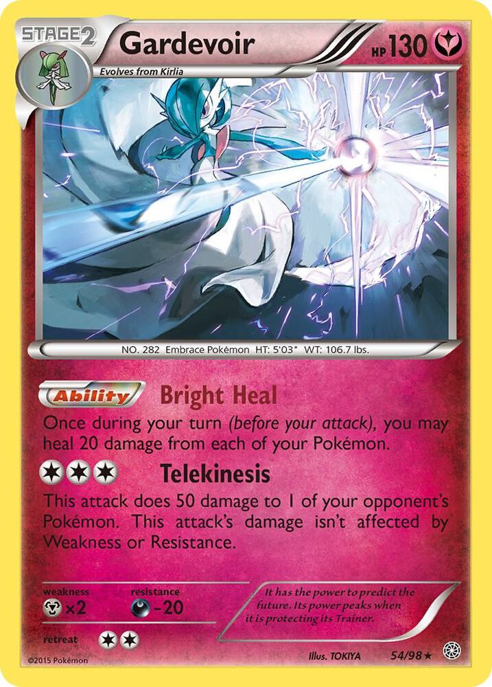 Gardevoir - 54/98 (Reverse Holofoil) - NM - front