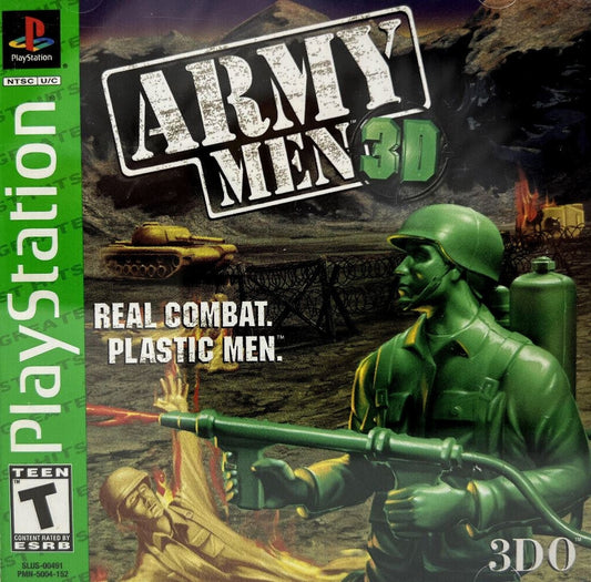 Army Men 3D [Greatest Hits] - front