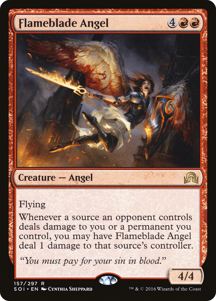 Flameblade Angel (157) - LP - front