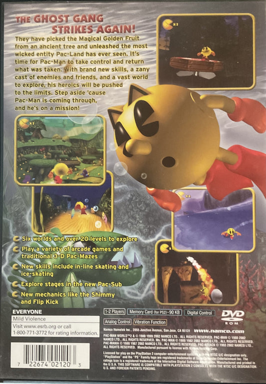 Pac-Man World 2 [Greatest Hits] - back
