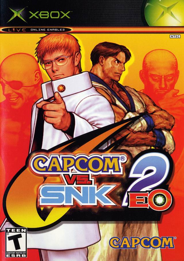 Capcom vs SNK 2 EO - front