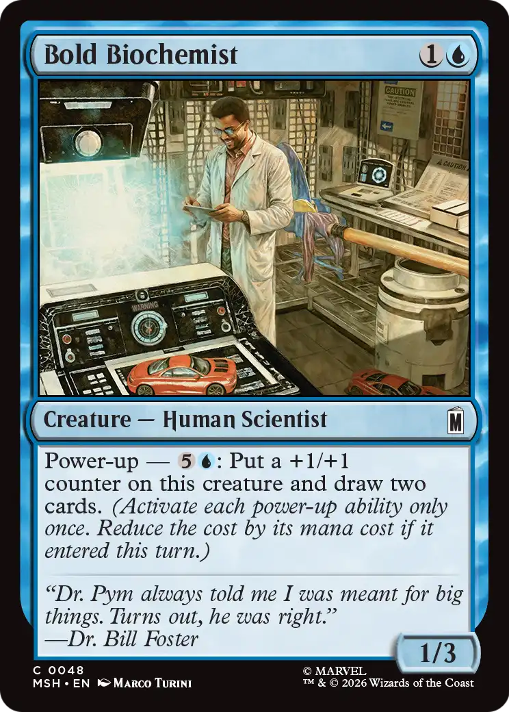 Bold Biochemist (48) - NM - front
