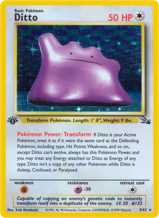 Ditto - 03/62 (Unlimited Holofoil) - NM - front