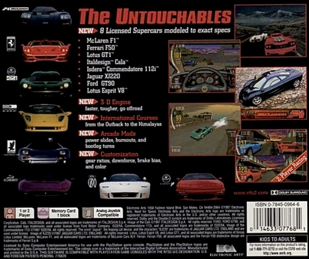Need for Speed 2 - back