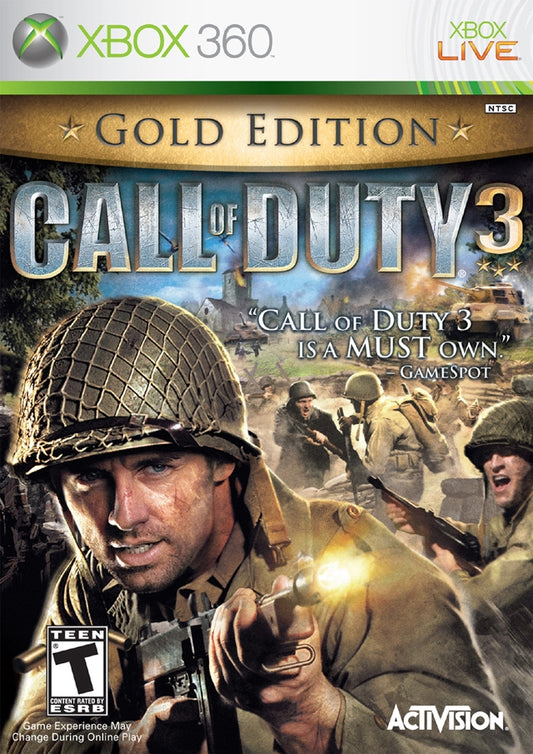 Call of Duty 3 [Gold Edition] - front