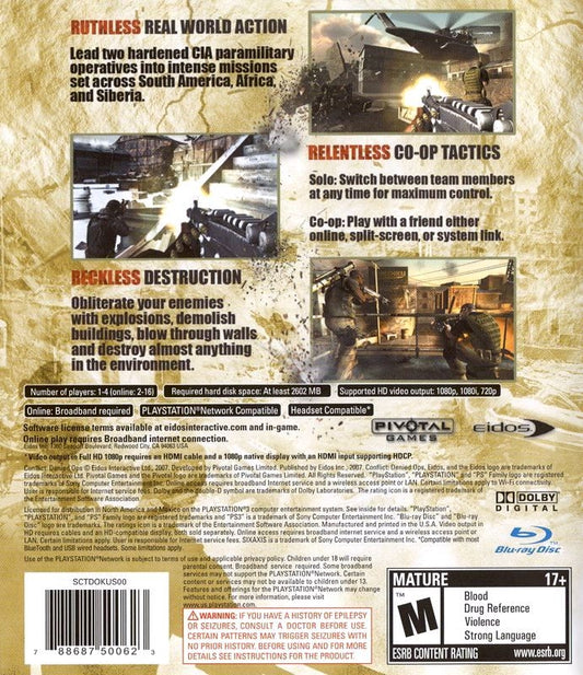 Conflict Denied Ops - back