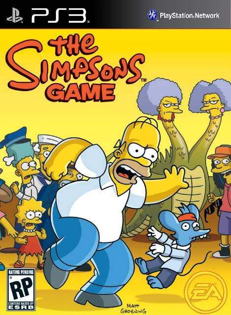 The Simpsons Game - front