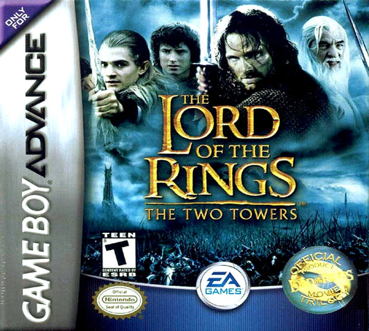 Lord of the Rings Two Towers - front