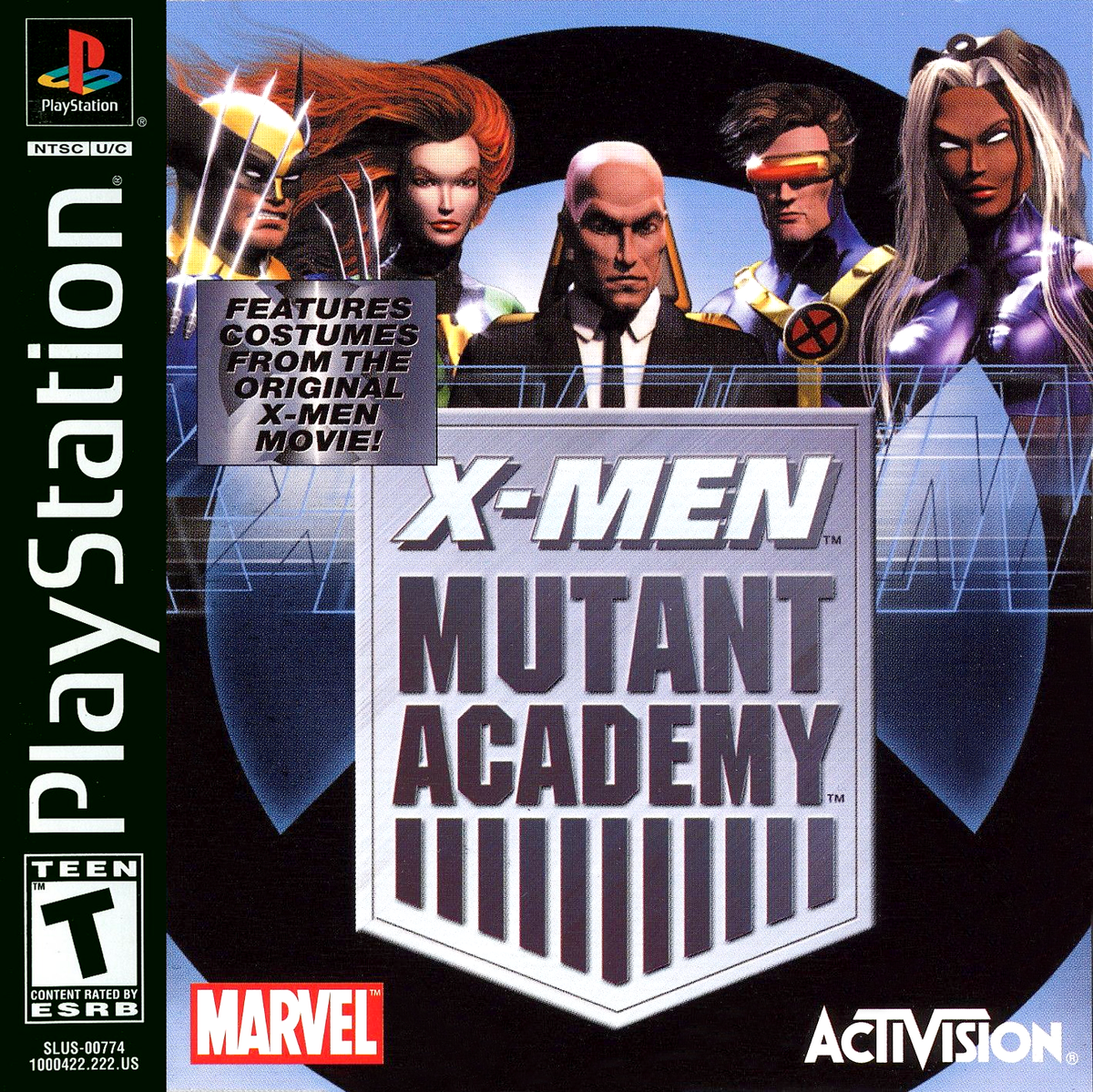 X-men Mutant Academy - front