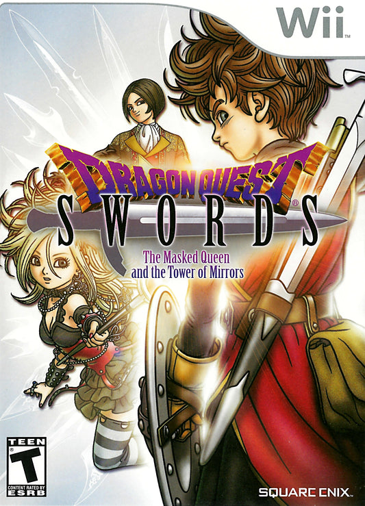 Dragon Quest Swords The Masked Queen and the Tower of Mirrors - front
