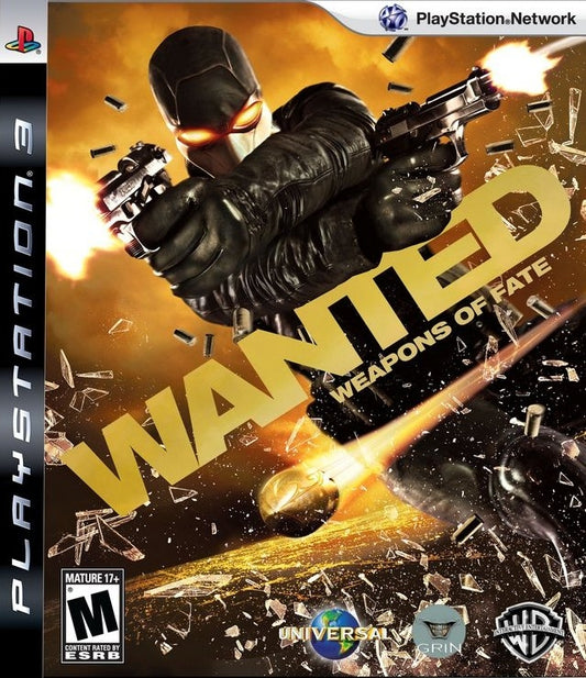 Wanted: Weapons of Fate - front