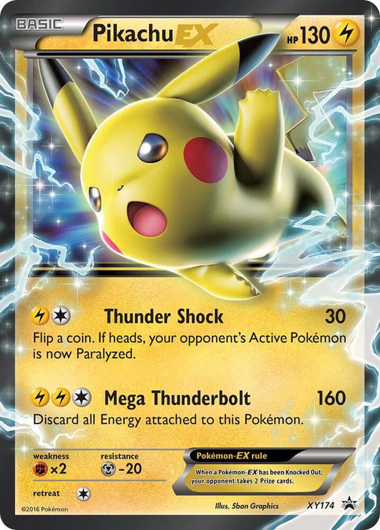 Pikachu EX - XY174 (Holofoil) - LP - front