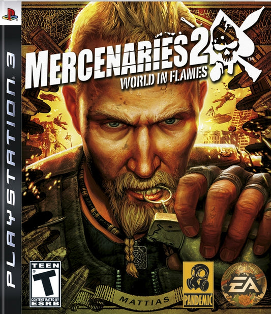 Mercenaries 2 World in Flames - front
