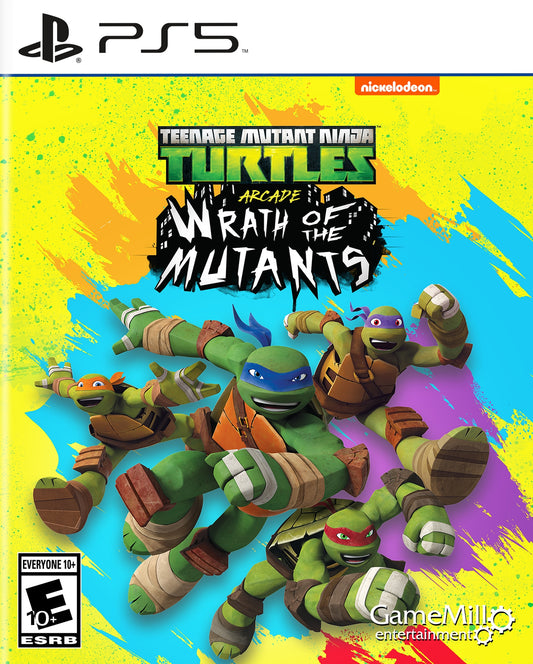 Teenage Mutant Ninja Turtles Arcade: Wrath Of The Mutants - front