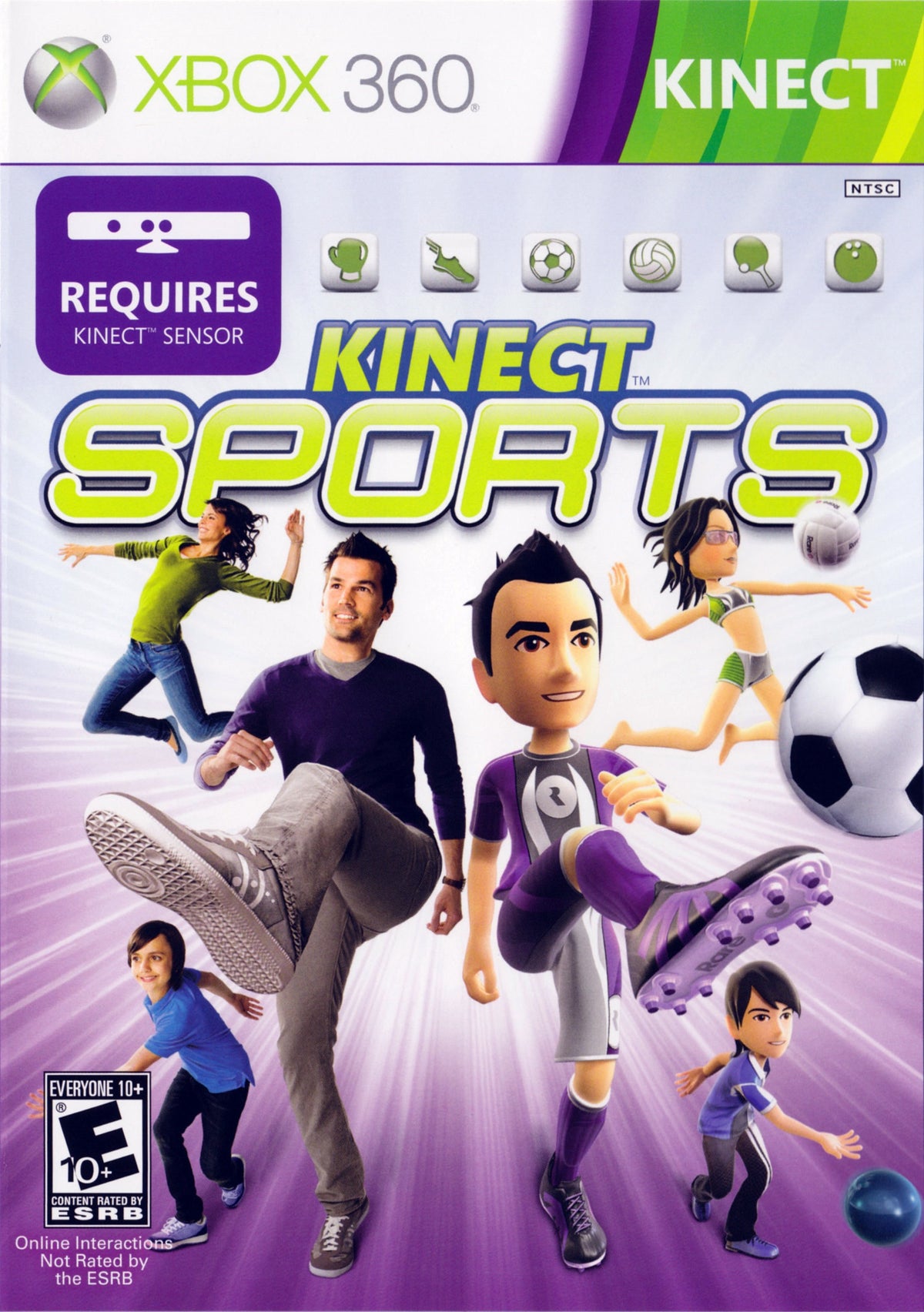 Kinect Sports - front