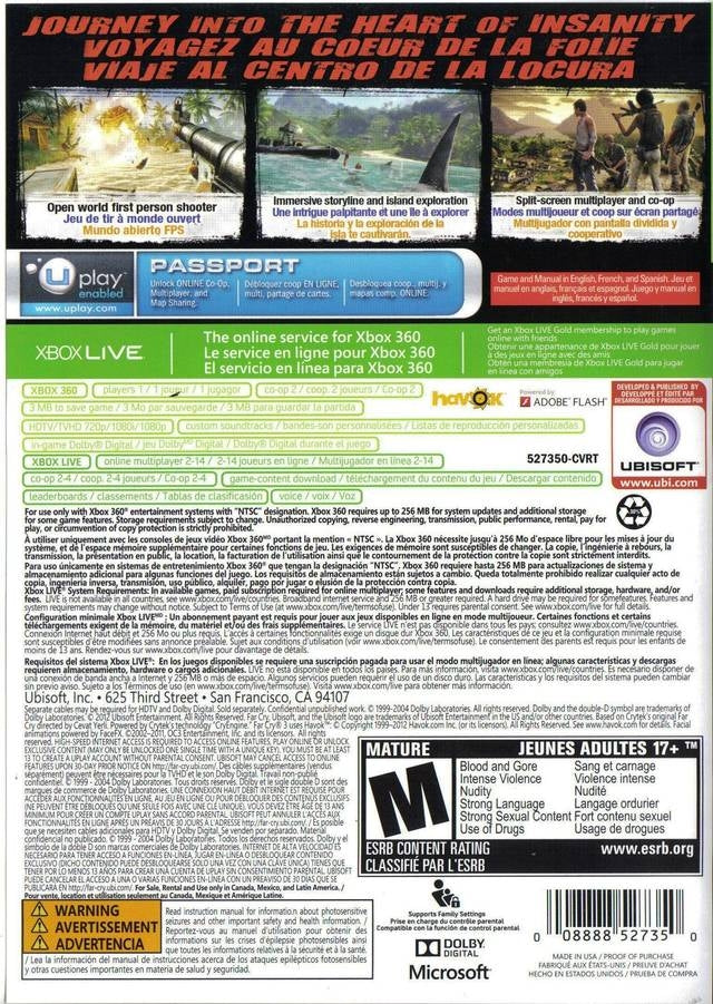 Far Cry 3 - back