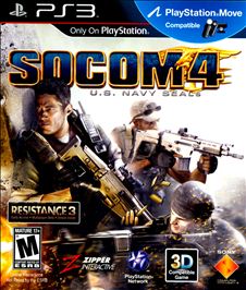 SOCOM 4: US Navy SEALs - front
