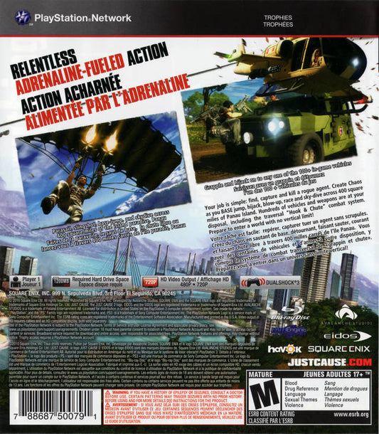 Just Cause 2 - back