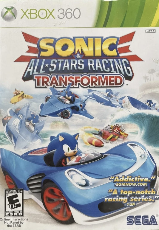 Sonic & All-Stars Racing Transformed - front