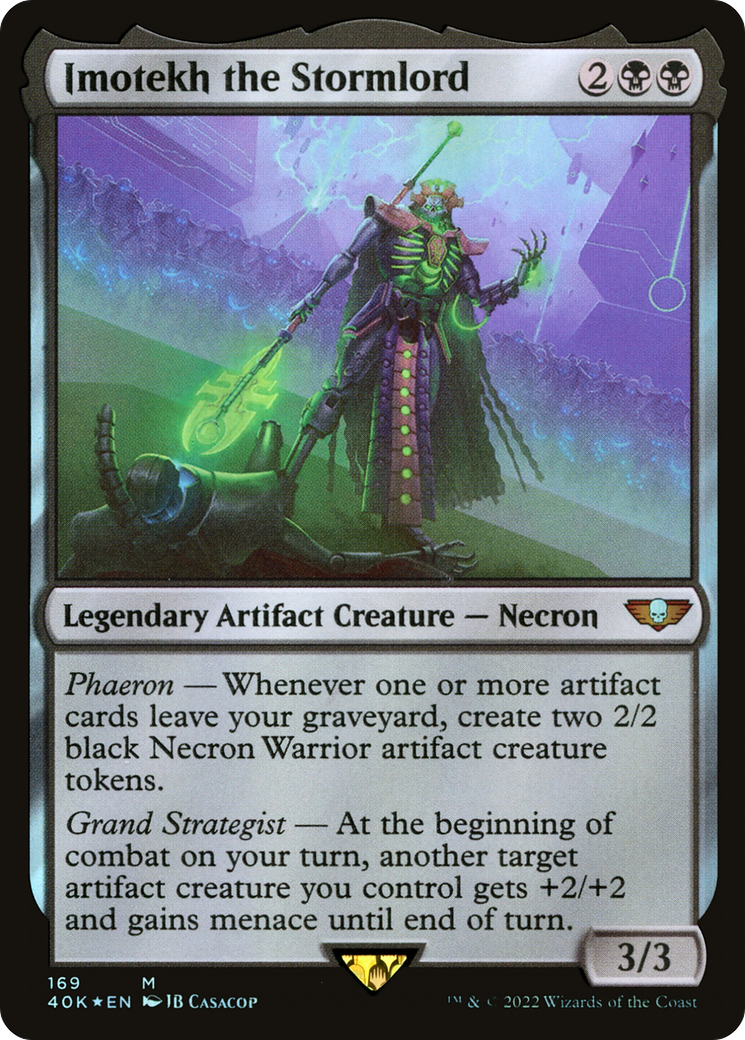 Imotekh the Stormlord (169) (Foil) - NM - front