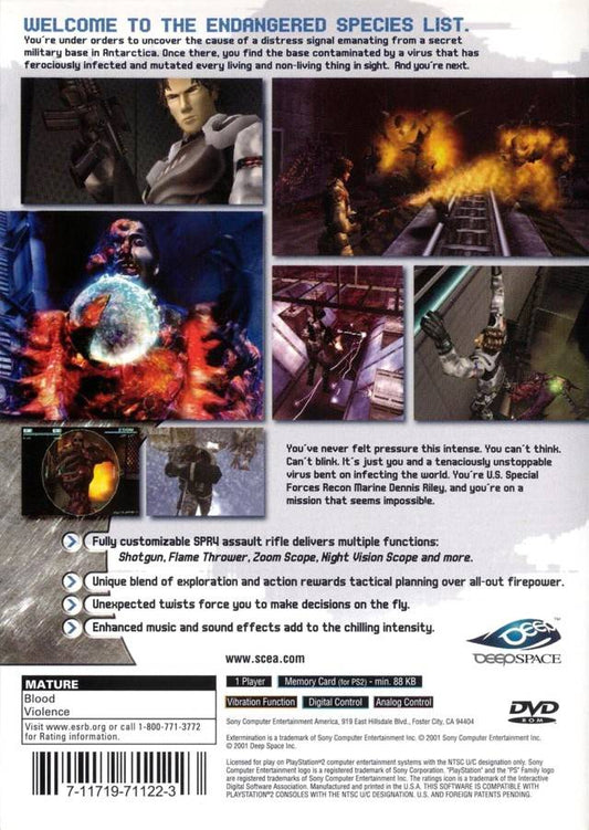 Extermination - back