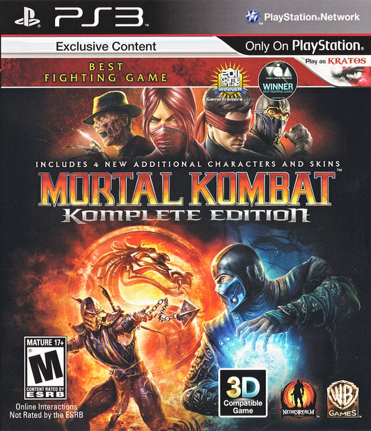 Mortal Kombat Komplete Edition - front