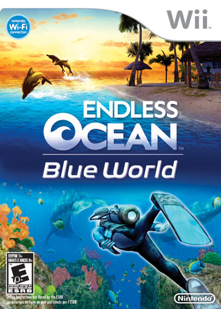 Endless Ocean: Blue World - front