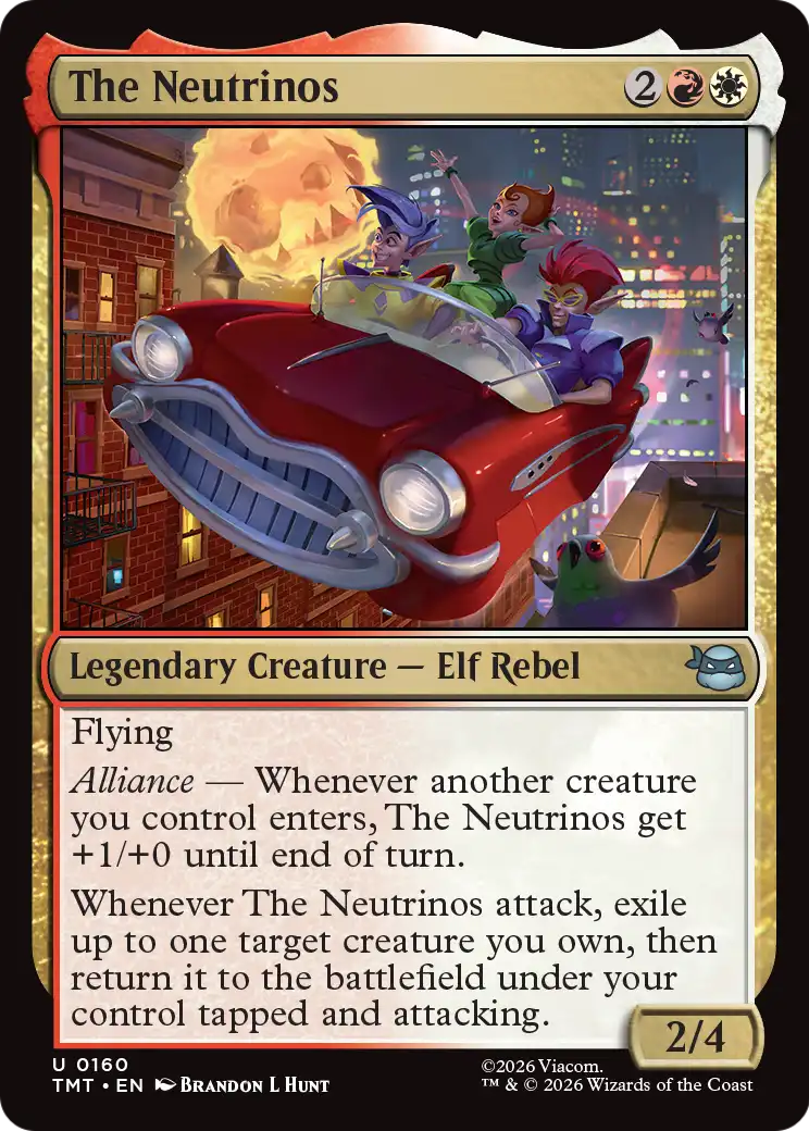 The Neutrinos (160) (Foil) - NM - front