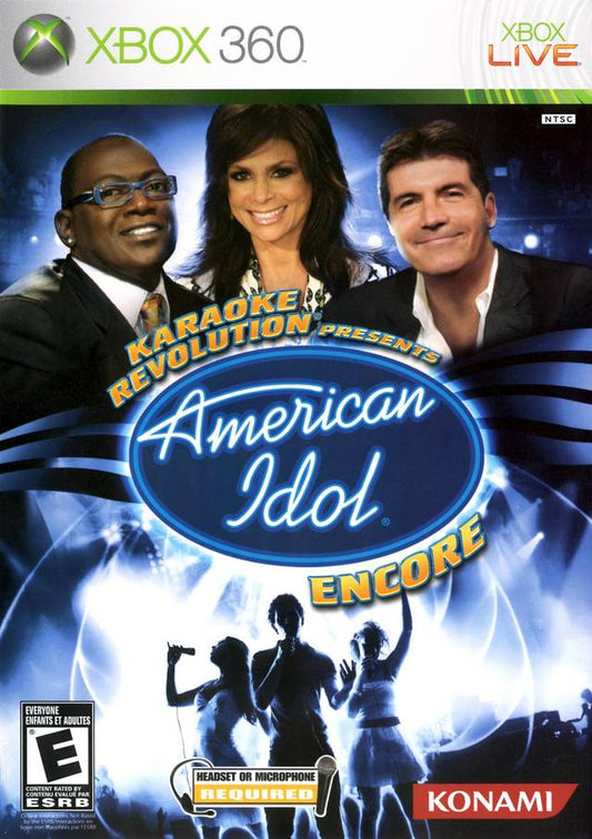 Karaoke Revolution Presents American Idol Encore - front