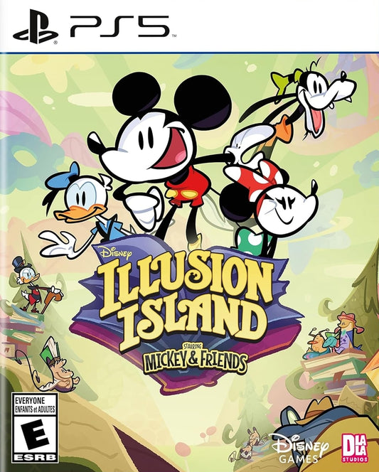 Disney Illusion Island Starring Mickey & Friends - front