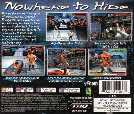 WWF Smackdown 2: Know Your Role - back