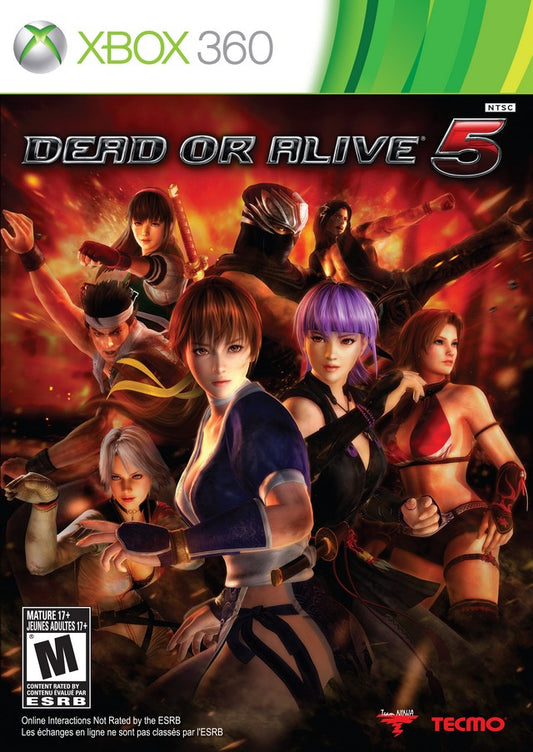 Dead or Alive 5 - front