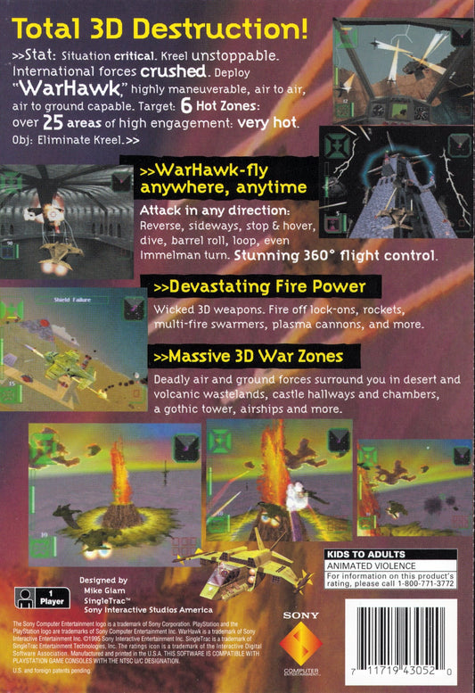 Warhawk - back
