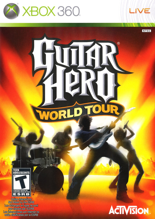 Guitar Hero World Tour - front