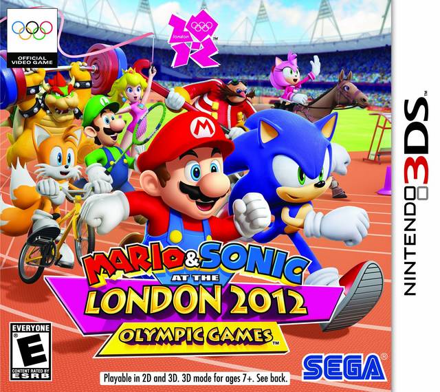 Mario & Sonic at the London 2012 Olympic Games - front