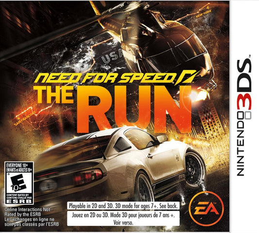Need For Speed: The Run - front